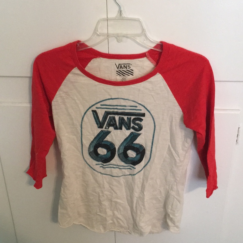 Vans Route 66 quarter sleeve top